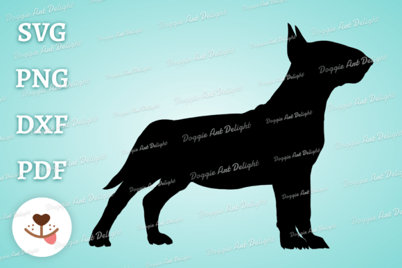 Bull Terrier Dog Silhouette