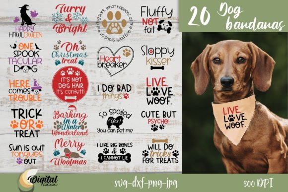 Dog Bandanas Bundle