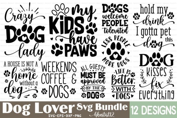 Dog Lover SVG Bundle
