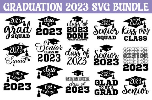Graduation Svg 2023 SVG Bundle